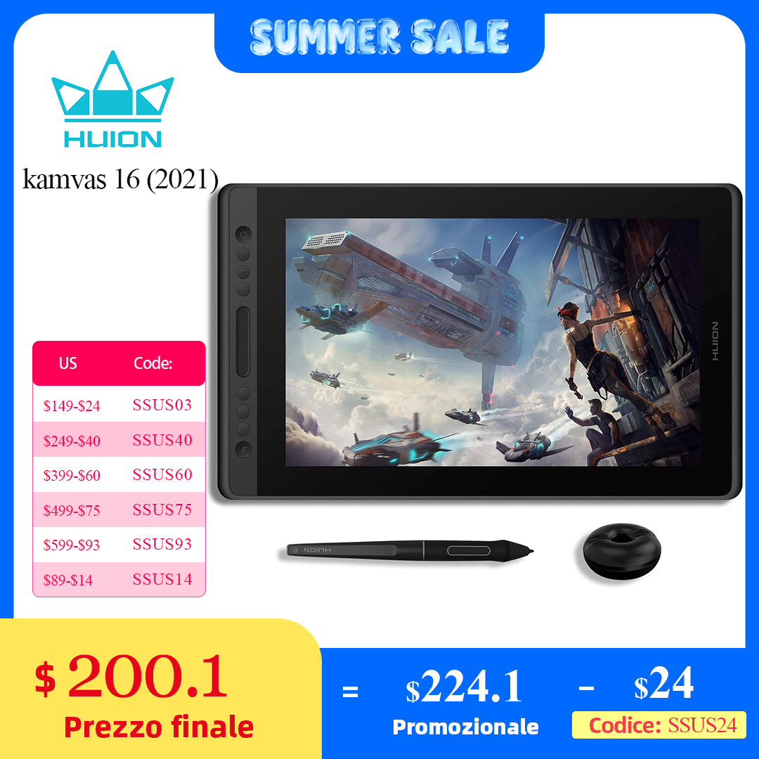 Huion Tablet Accessories - Huion Nieuwe Collectie Kamvas 16(2021) grafische