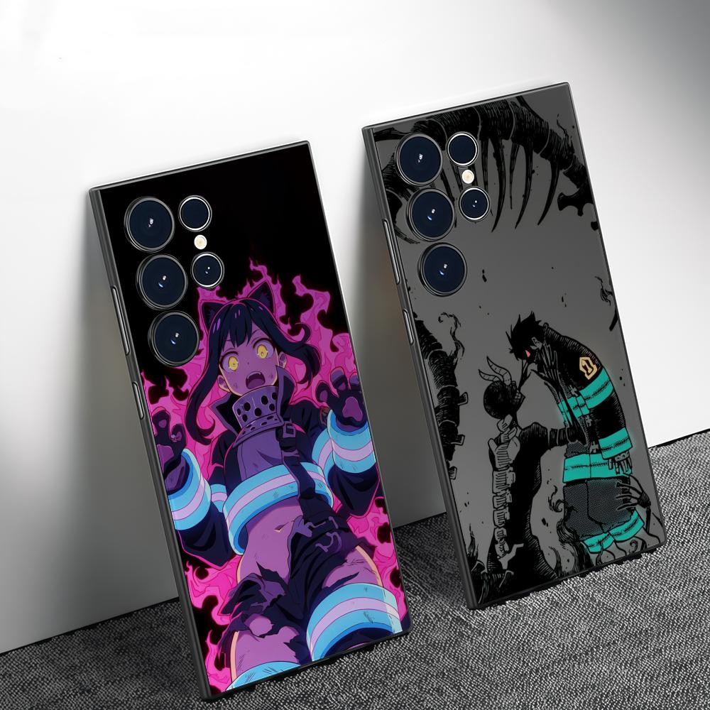 Samsung Galaxy S25 - Anime F-Fire Force Telefoonhoesje Voor Samsung