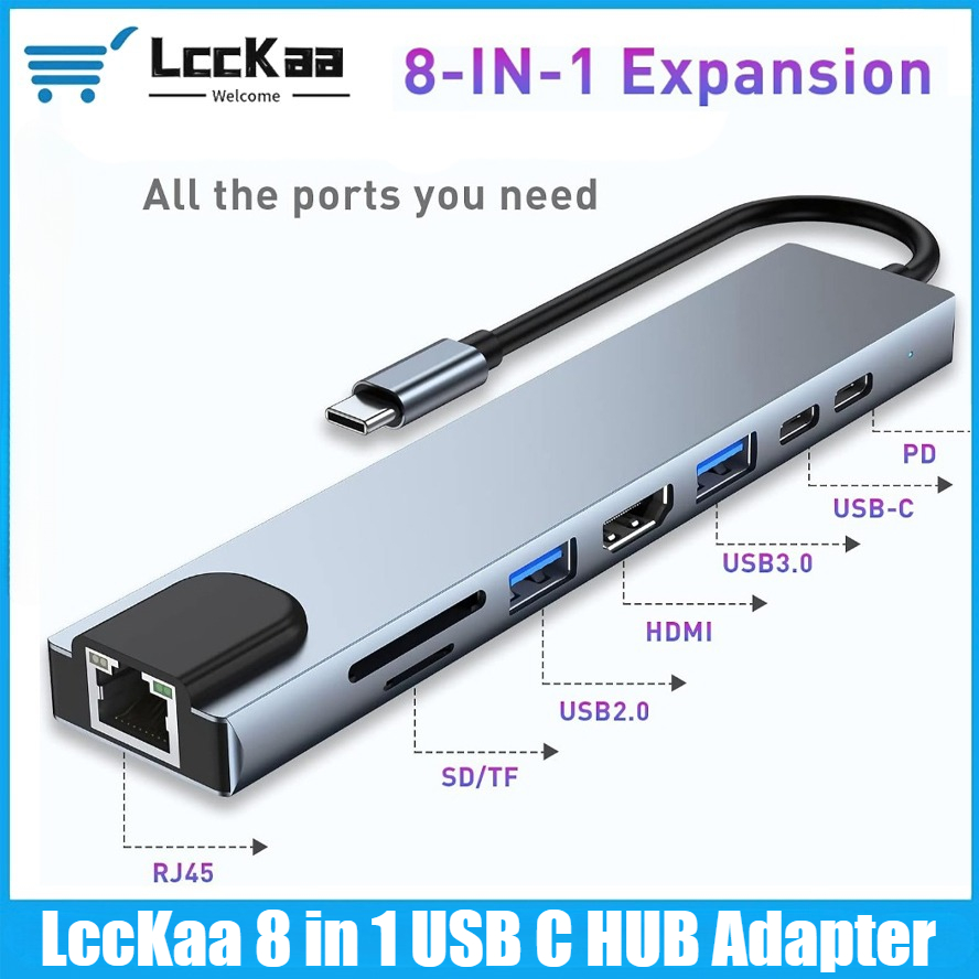 Hdmi Adapter Tablet - USB-C Hub 8/7-in-1 4K HDMI Adapter