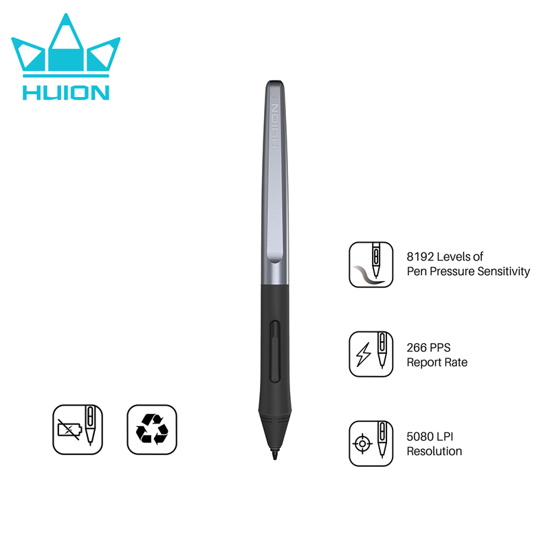 Huion Tablet Accessories - Huion PW100 Batterij-Gratis Stylus Digitale Pen
