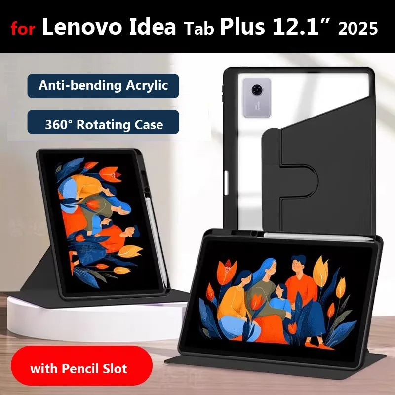 Lenovo Tablet P12 Accessories - 360 ° Rotatiehoes voor Lenovo Idea
