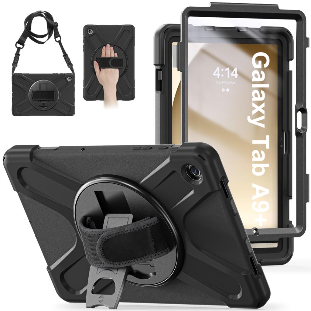 Tablet A9 Accessories - 360 Roterende Case Voor Samsung Galaxy
