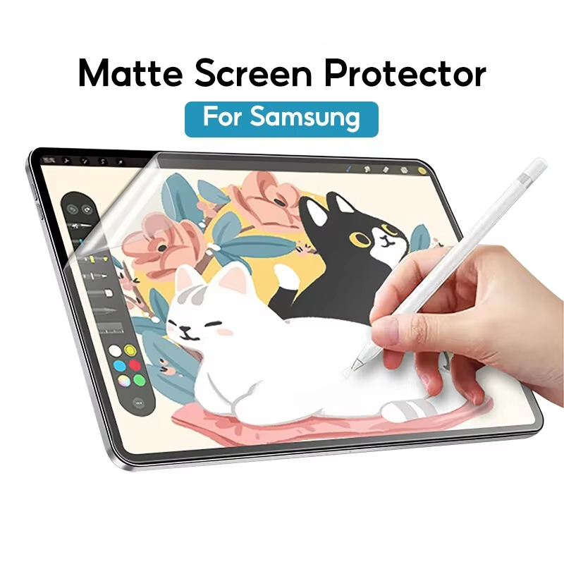 Tablet S9 Fe Accessories - Papiergevoel als schermbeschermer voor Samsung Tab
