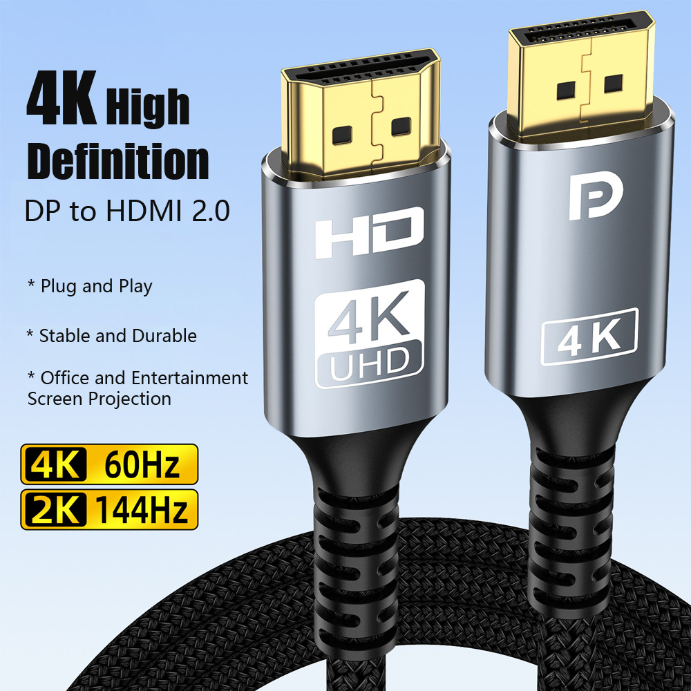 Hdmi Adapter Tablet - 4K@60Hz DP naar HDMI 2.0 compatibele