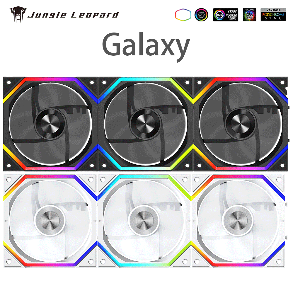 Tablet Accessories Aesthetic - Jungle Leopard Galaxy Prism XH vloeiende