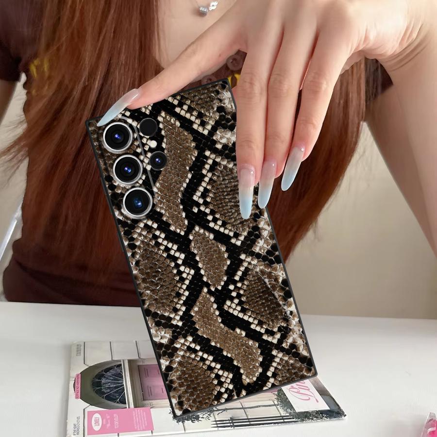 Telefoonhoesje met slangenhuid - Tablet S9 Fe Accessories recensie en prijs