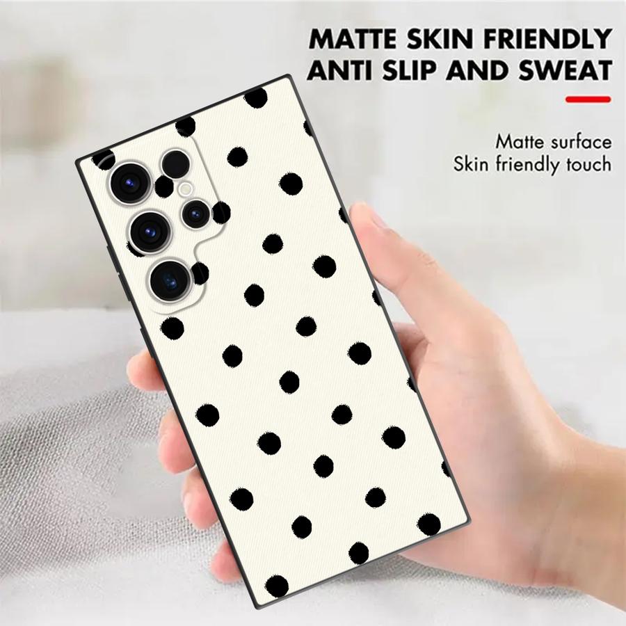 Retro Polka Dots Telefoonhoesj - Tablet S9 Fe Accessories recensie en prijs