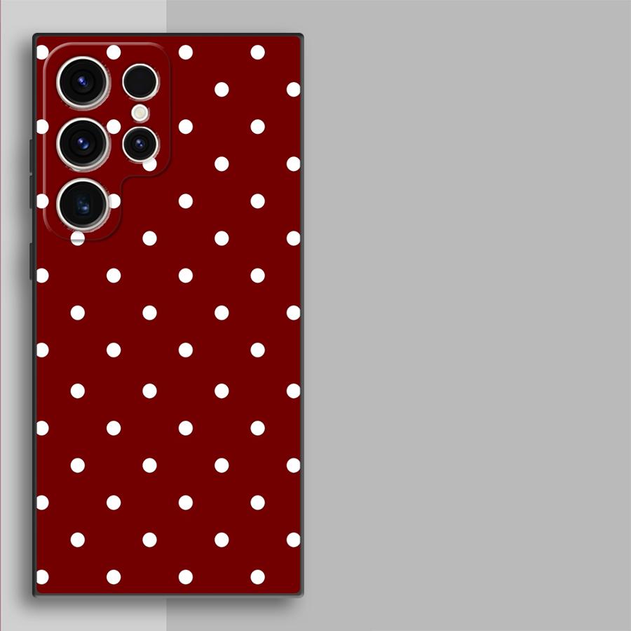 Retro Polka Dots Telefoonhoesj - Tablet S9 Fe Accessories recensie en prijs