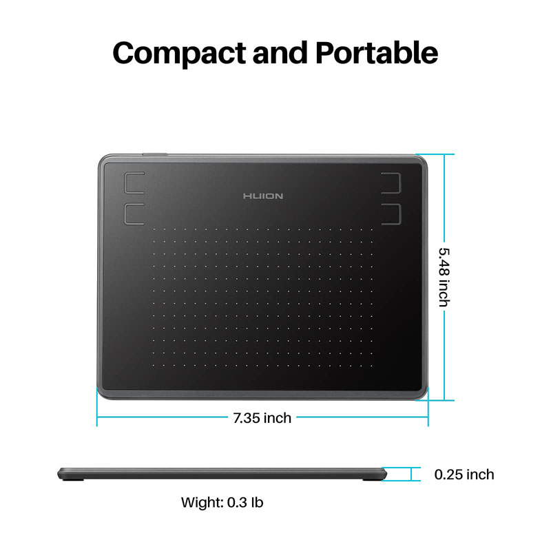 HUION H430P Digitale tablets M - Huion Tablet Accessories recensie en prijs