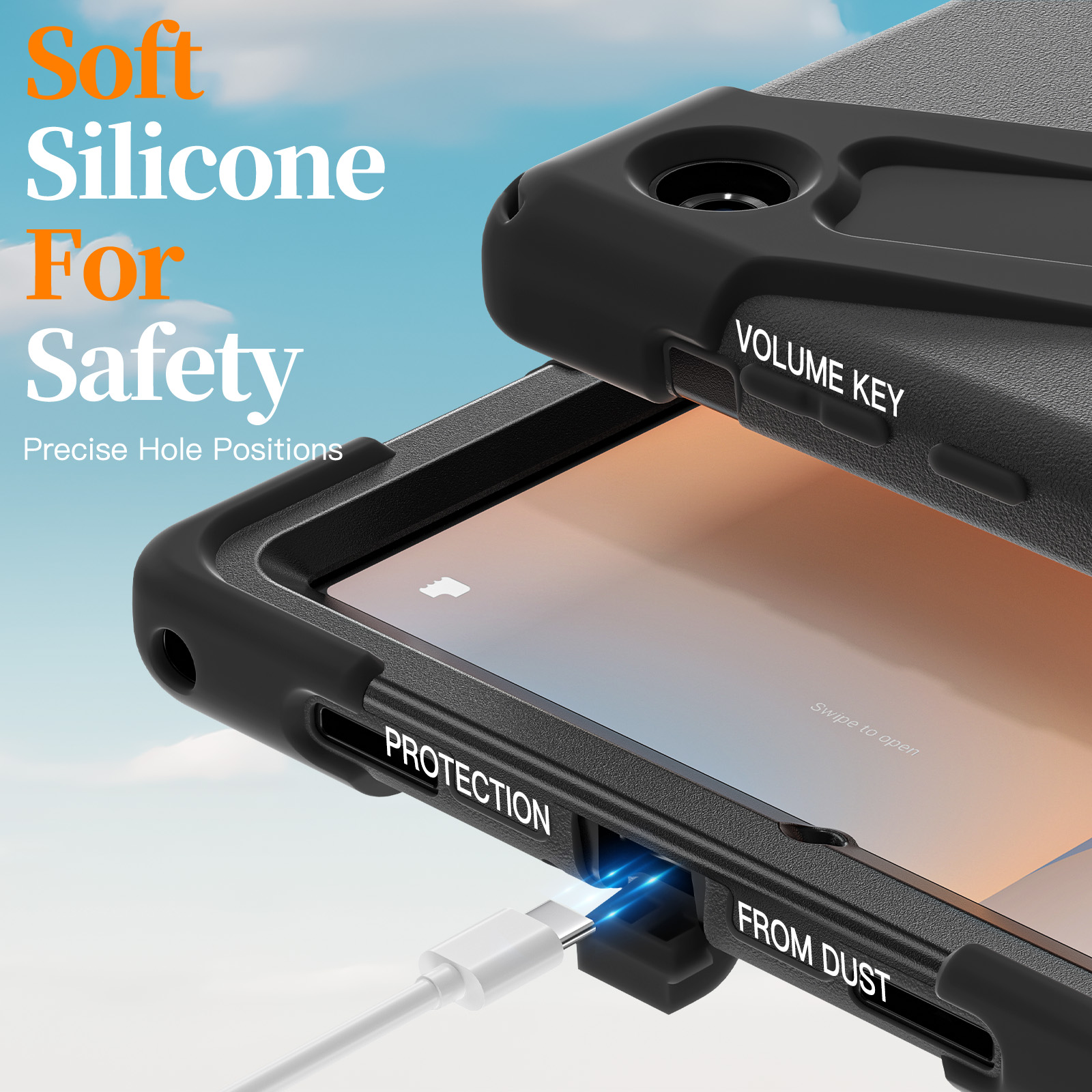 AJIUYU 360 °   Draaibare robuu - Tablet A9 Accessories recensie en prijs