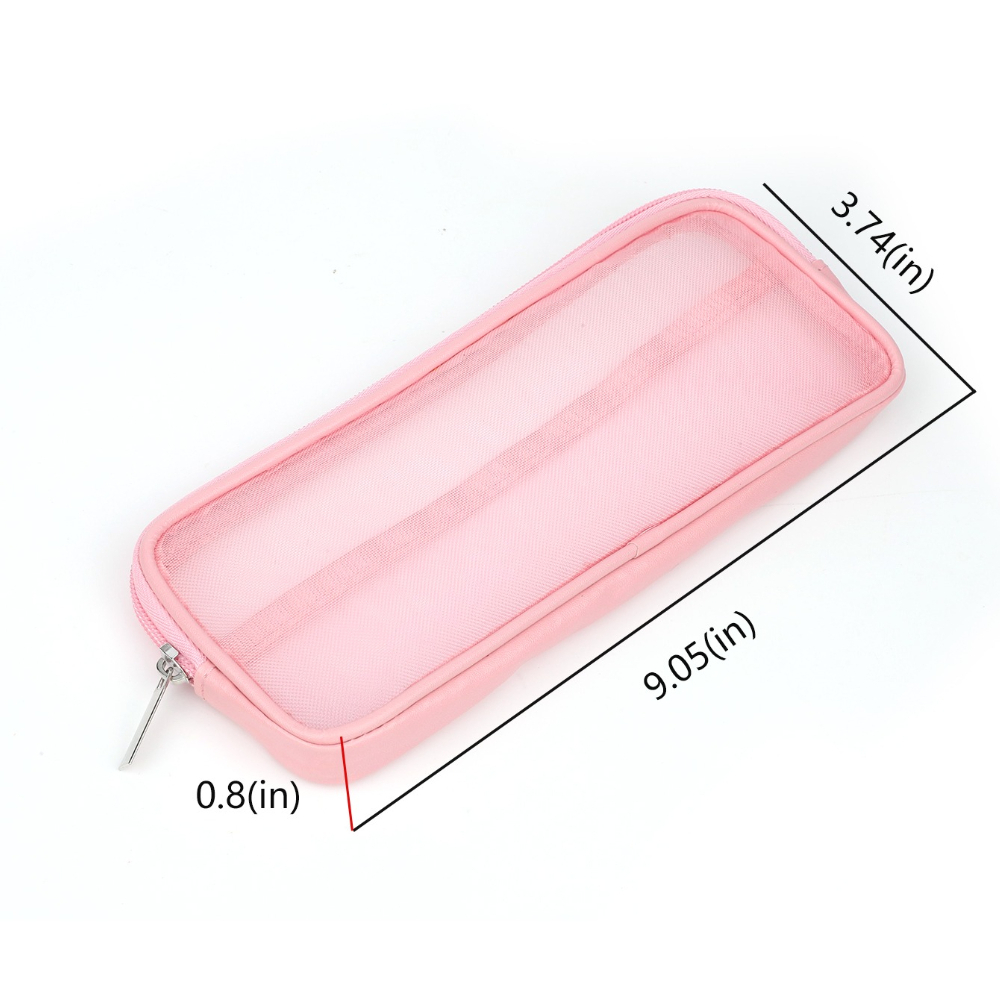 Mesh make-up borsteltas, opber - Case With Pencil Holder recensie en prijs