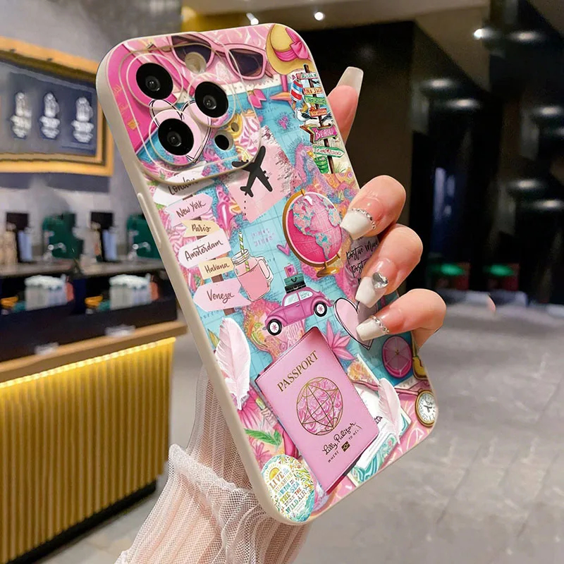 Reistas-print matte anti-drop  - Apple Iphone 15 recensie en prijs