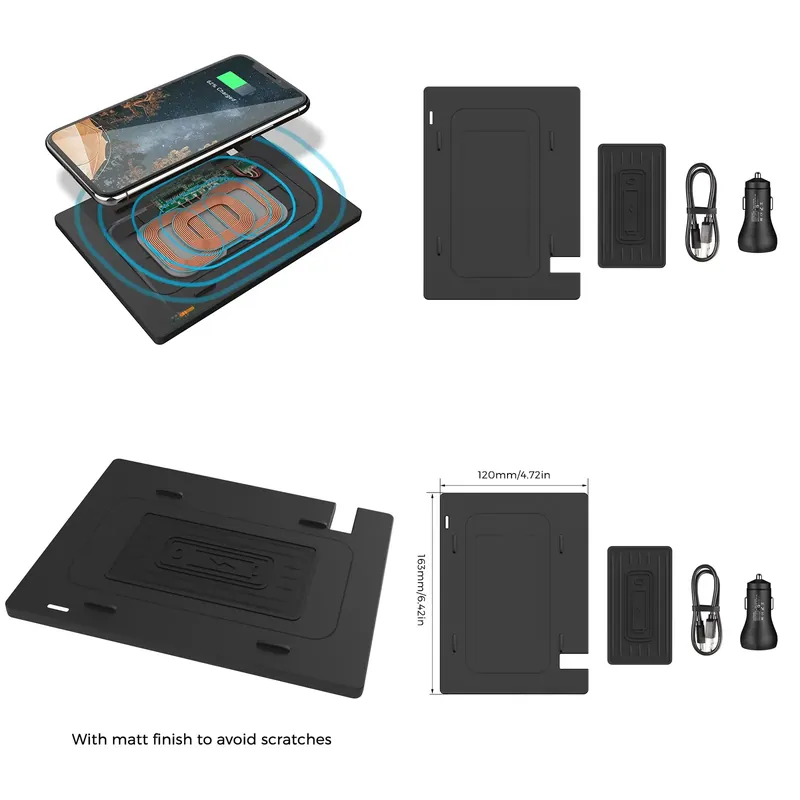 10W Draadloze Auto Oplader Voo - Wireless Charging Pad recensie en prijs