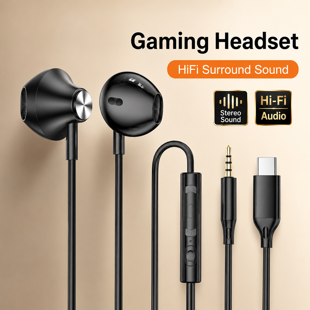 HiFi Surround-hoofdtelefoon Ba - Xiaomi Tablet Accessories recensie en prijs