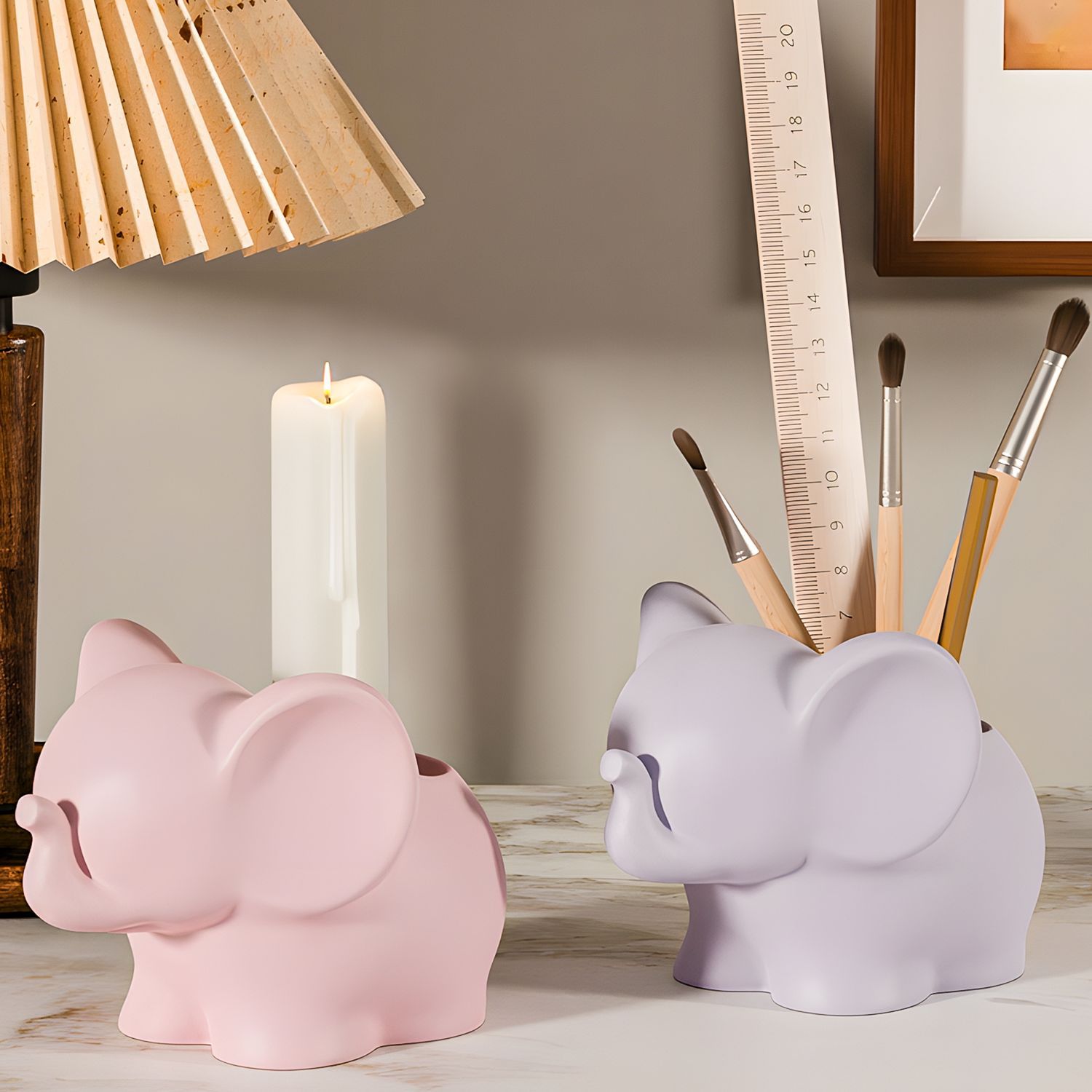 DIY Olifant Opbergbeker Harsen - Case With Pencil Holder recensie en prijs