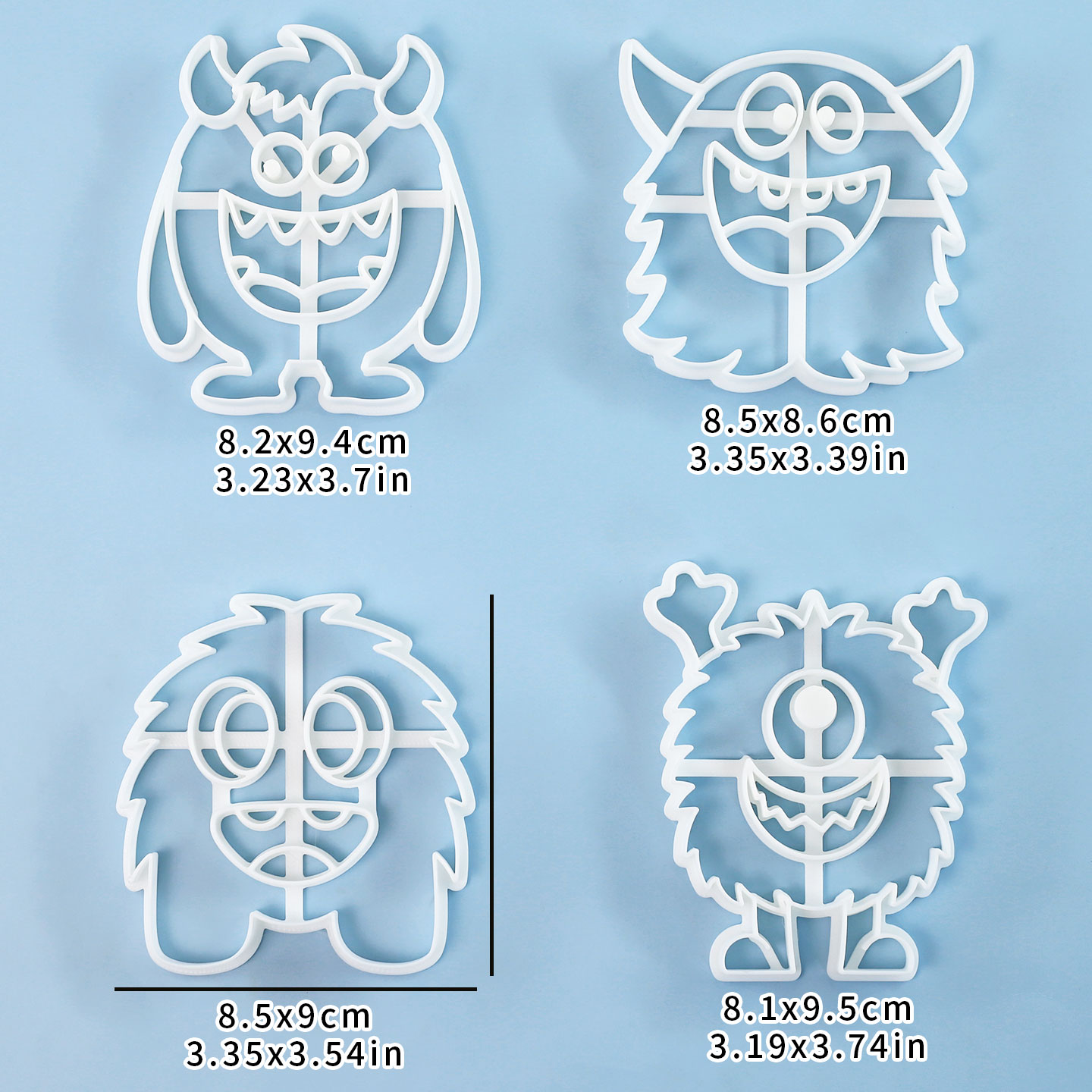 1 Pc/4 Stuks Grote Monster Coo - Tablet Accessories Aesthetic recensie en prijs