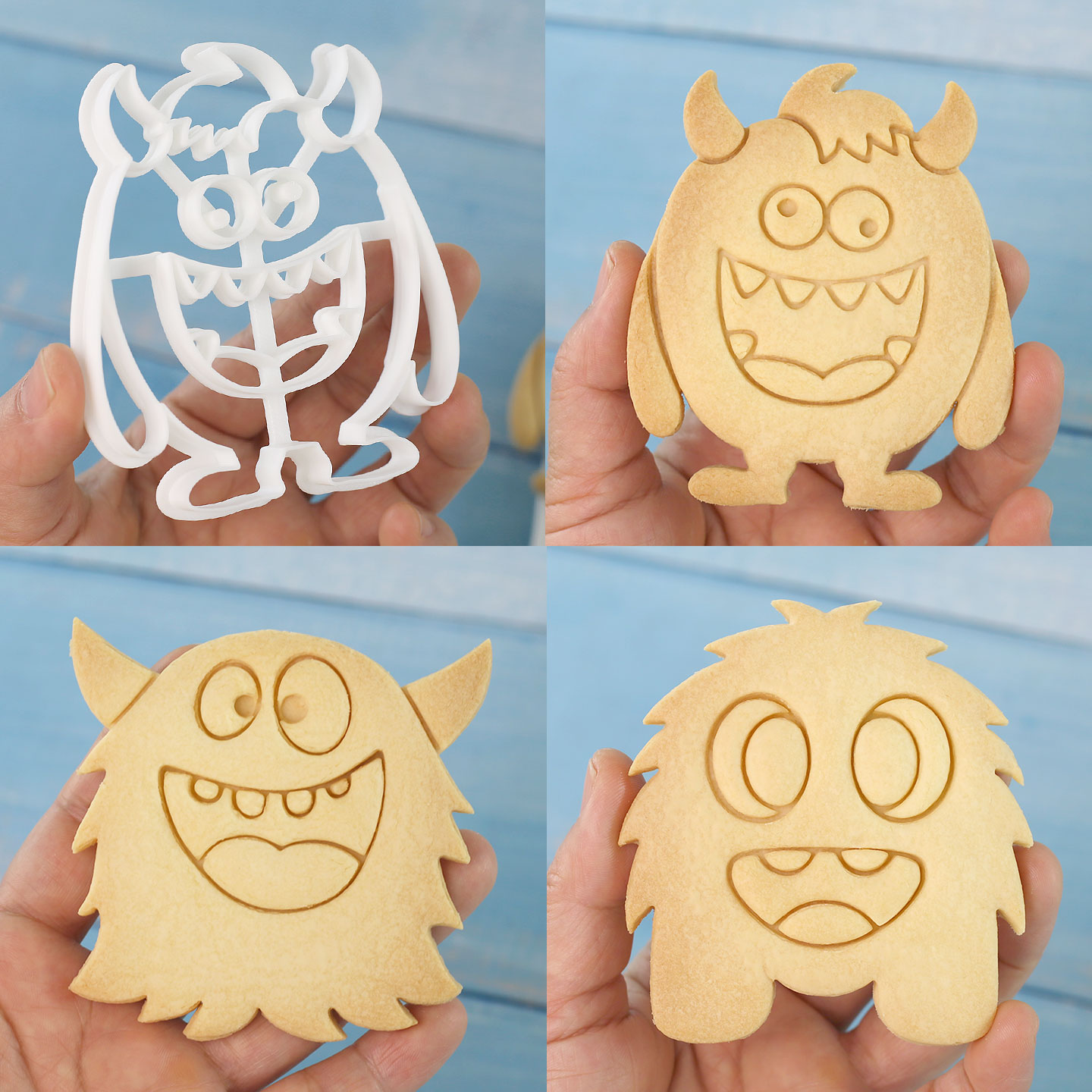 1 Pc/4 Stuks Grote Monster Coo - Tablet Accessories Aesthetic recensie en prijs