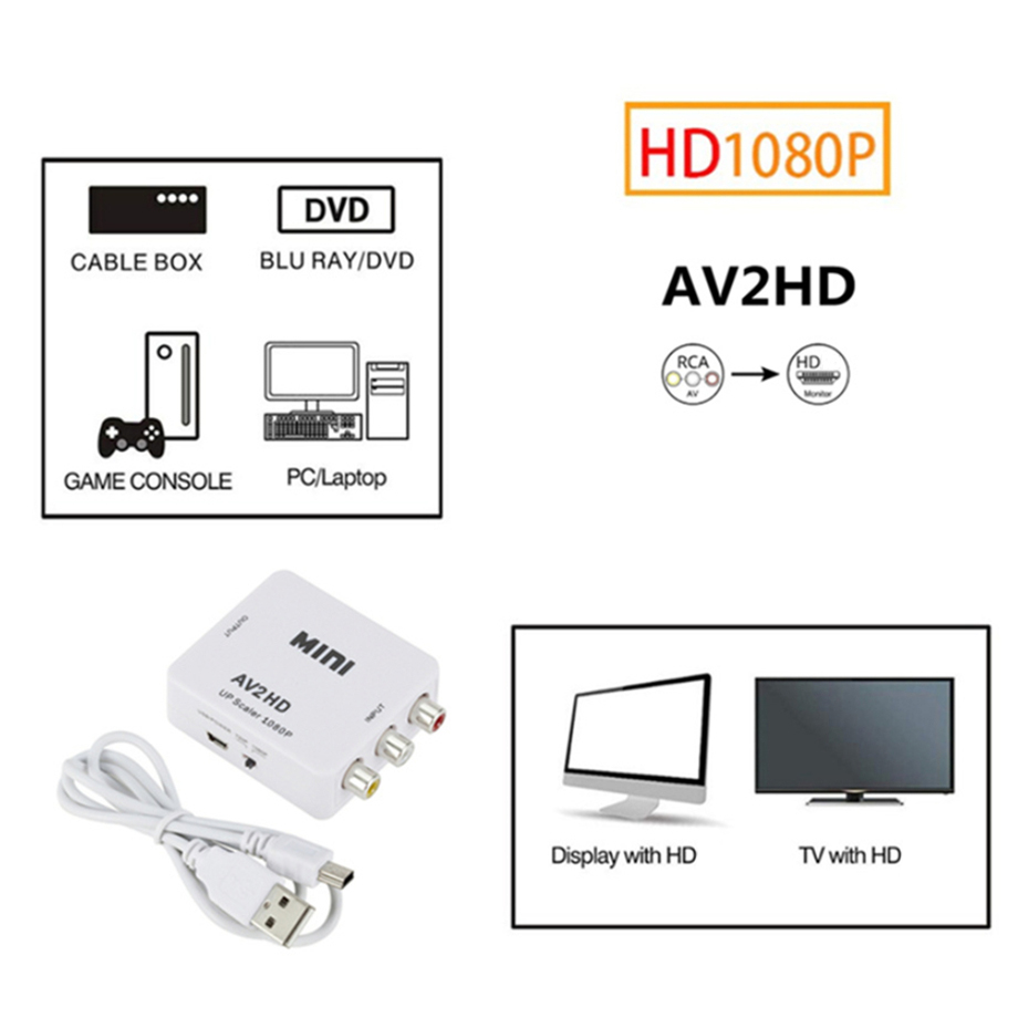 HDMI-compatibel naar AV RCA Co - Hdmi Adapter Tablet recensie en prijs