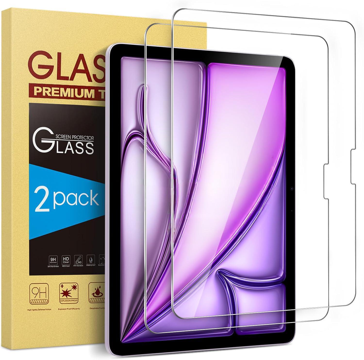 2 Stuks 9H Gehard Glas Voor iP - Temu Tablet Accessories recensie en prijs