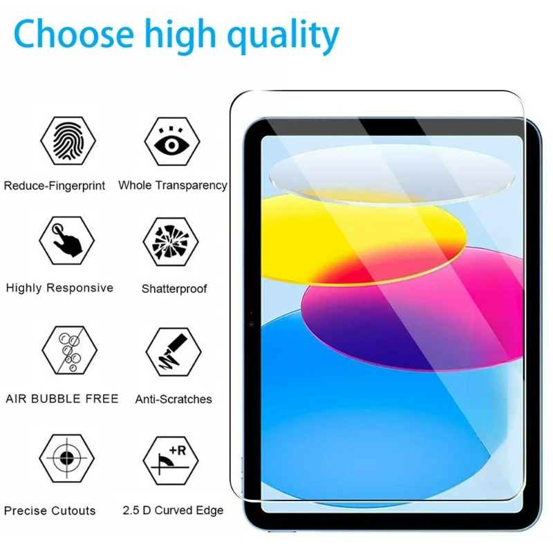 9H Gehard Glas voor iPad 11e G - Temu Tablet Accessories recensie en prijs