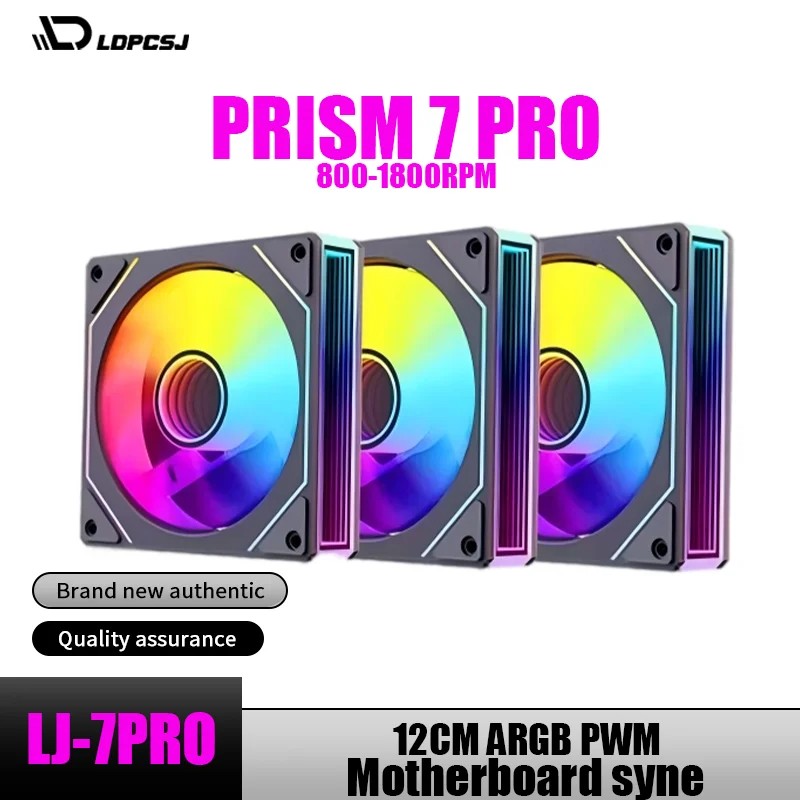 LDPCSJ Prism 7 PRO ARGB PC Cas - Tablet Accessories Aesthetic recensie en prijs