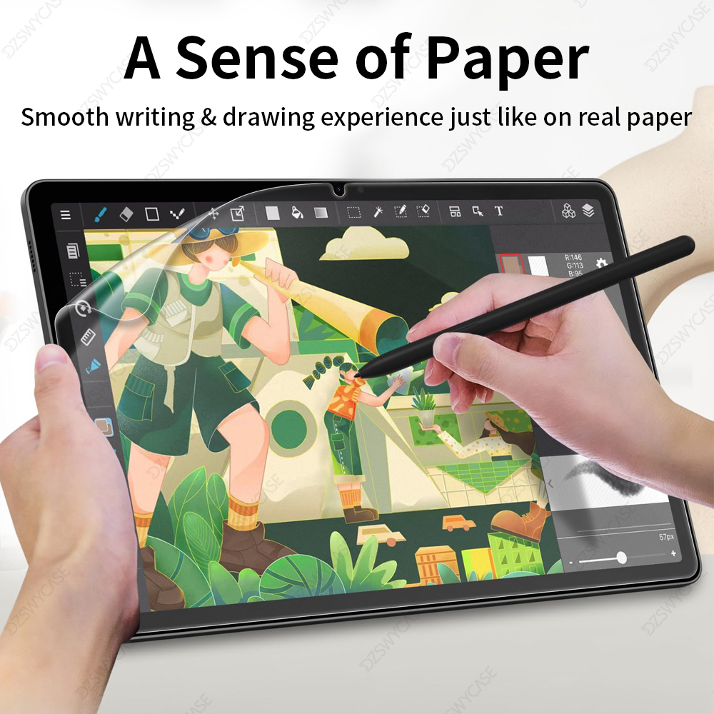 2 stuks papierachtige filmsche - Tablet S9 Fe Accessories recensie en prijs
