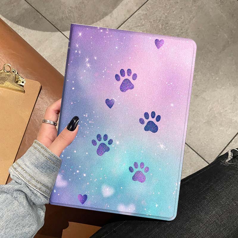 Cartoon Glitter Pootjes Afdruk - Lenovo Tablet P12 Accessories recensie en prijs