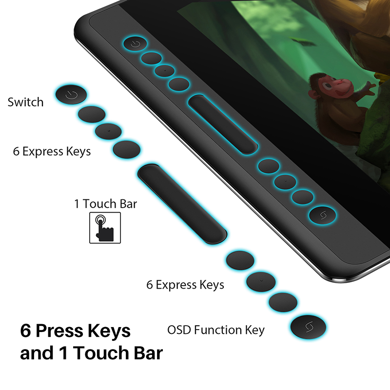 HUION Kamvas Pro 16 grafische  - Huion Tablet Accessories recensie en prijs