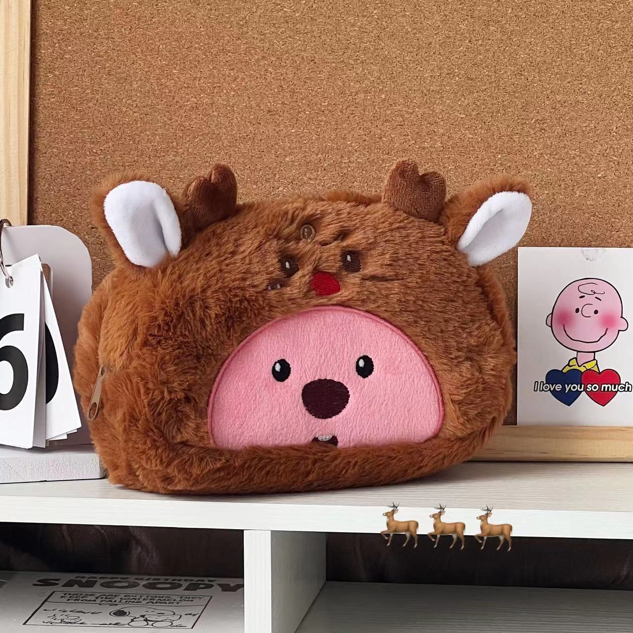 Cartoon pluche potloodtas Stud - Case With Pencil Holder recensie en prijs