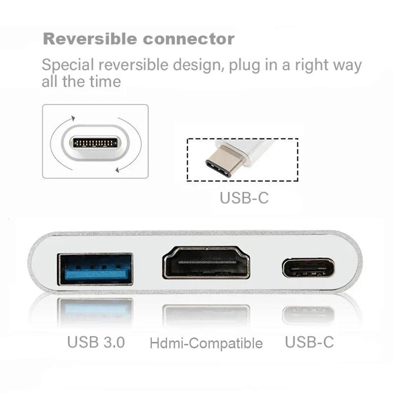 3-in-1 Type-C naar HDMI-compat - Hdmi Adapter Tablet recensie en prijs