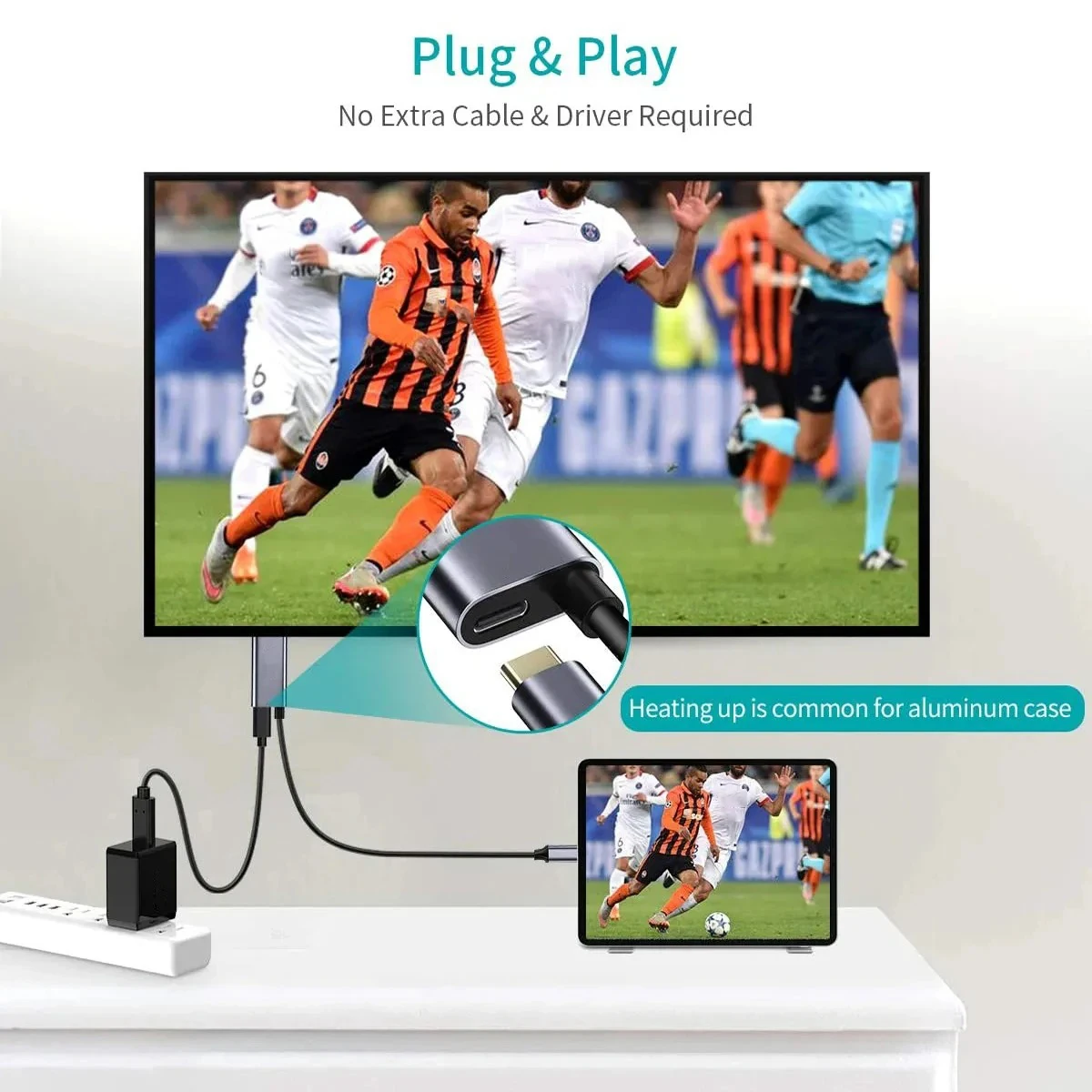 KEBIDUMEI Type C naar HDMI-com - Hdmi Adapter Tablet recensie en prijs