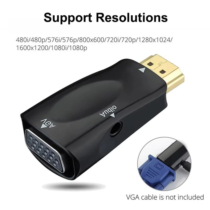 HDMI-compatibel naar VGA-kabel - Hdmi Adapter Tablet recensie en prijs